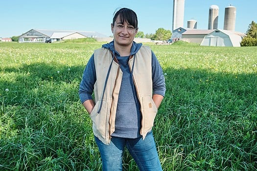 Agriculteur dans le domaine